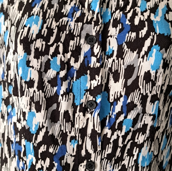 🪻BOGO🪻 MG Originals New York Paris Shirt Dress‎ Size L - Picture 6 of 9